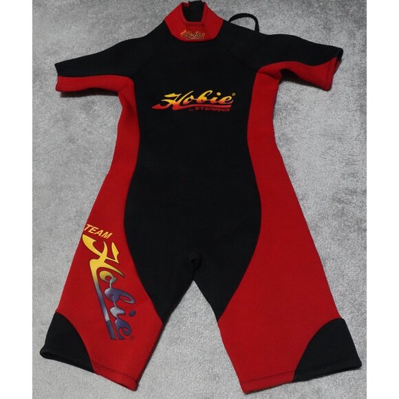 Team Hobie by Stearns Bodysuit Men's Small/Medium Black Red Short Sleeve - Picture 1 of 9
